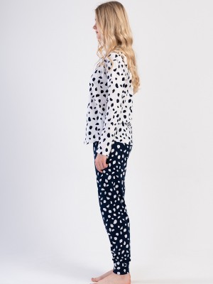 Woman Dirty White Supreme Pyjama Set Woman Dirty White Supreme Pyjama Set