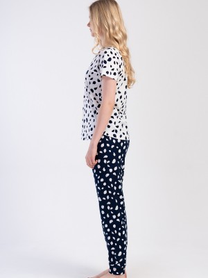 Woman Dirty White Supreme Pyjama Set Woman Dirty White Supreme Pyjama Set