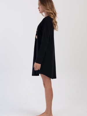 Woman Supreme Big Size Black Tunic Woman Supreme Big Size Black Tunic