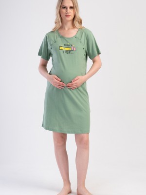 Woman Supreme Niva Buttoned Pregnant Tunic Woman Supreme Niva Buttoned Pregnant Tunic