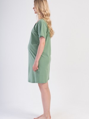 Woman Supreme Niva Buttoned Pregnant Tunic Woman Supreme Niva Buttoned Pregnant Tunic
