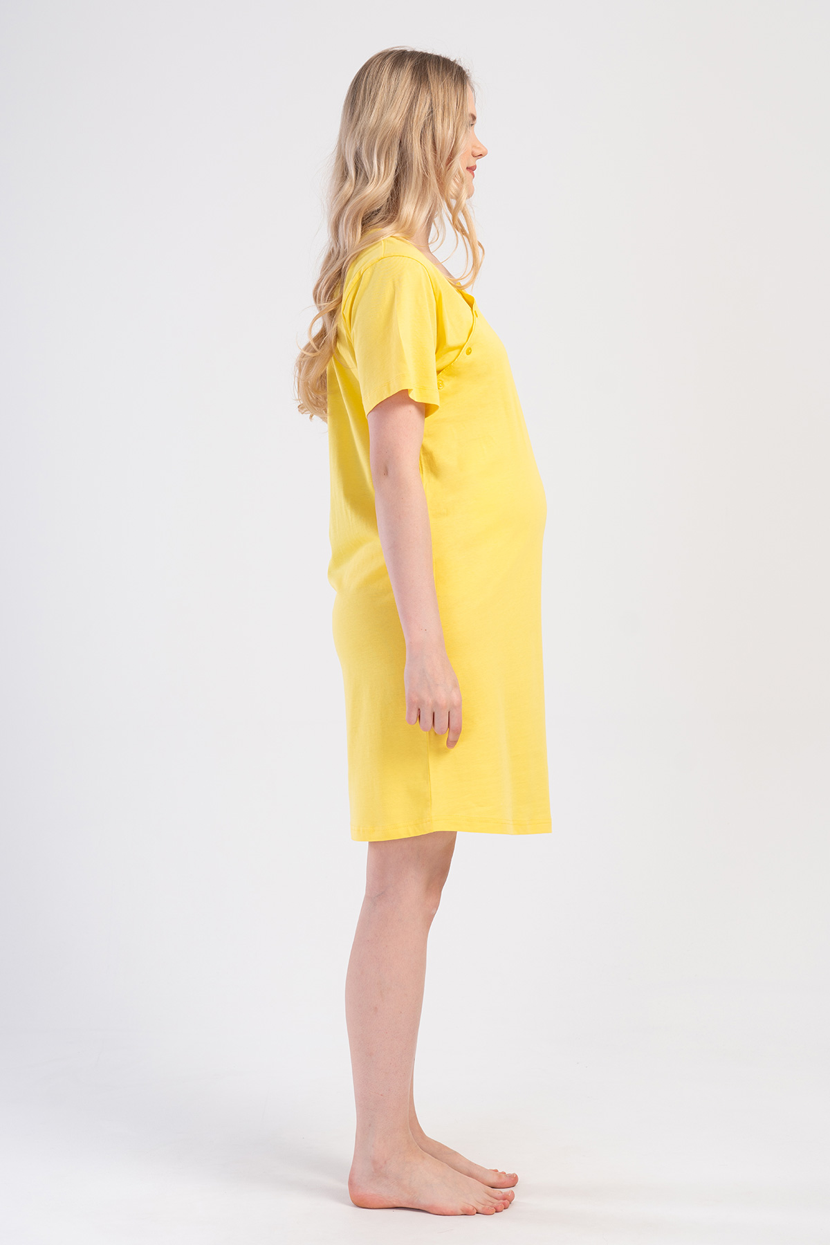 Woman Supreme Niva Buttoned Pregnant Tunic Woman Supreme Niva Buttoned Pregnant Tunic