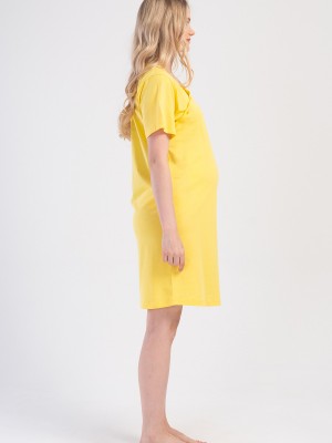 Woman Supreme Niva Buttoned Pregnant Tunic Woman Supreme Niva Buttoned Pregnant Tunic