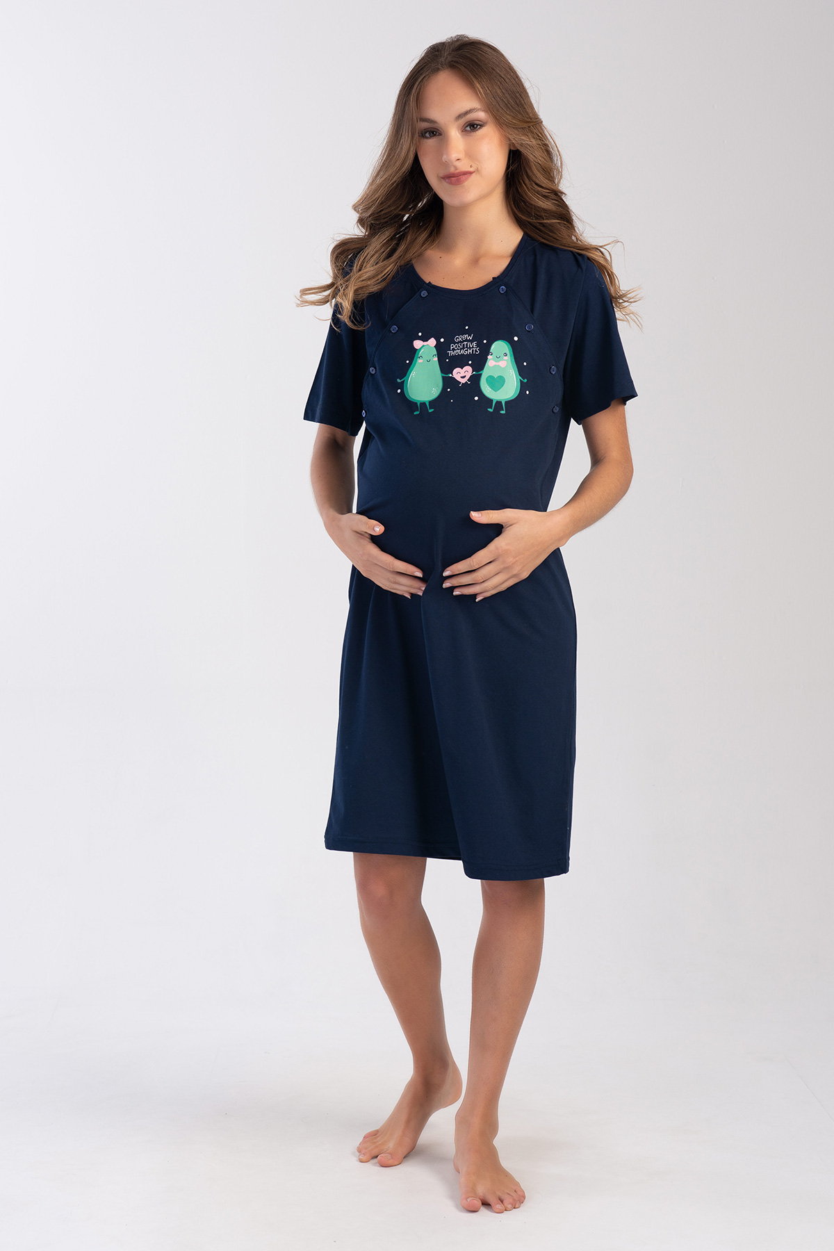 Woman Supreme Bera Buttoned Pregnant Tunic Woman Supreme Bera Buttoned Pregnant Tunic