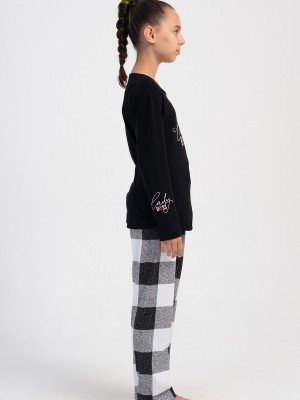 Kids' Girl Boss Interlock Pyjama Set Kids' Girl Boss Interlock Pyjama Set