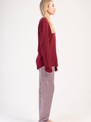 Woman Beauty Interlock Pyjama Set Woman Beauty Interlock Pyjama Set