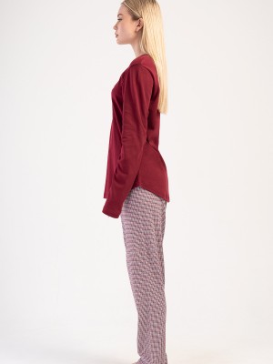 Woman Beauty Interlock Pyjama Set Woman Beauty Interlock Pyjama Set
