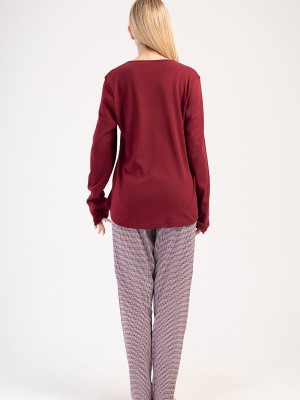 Woman Beauty Interlock Pyjama Set Woman Beauty Interlock Pyjama Set