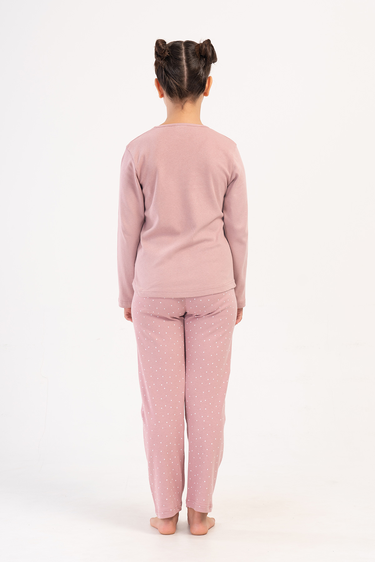 Kids' Girl Interlock Nova Pyjama Set Kids' Girl Interlock Nova Pyjama Set