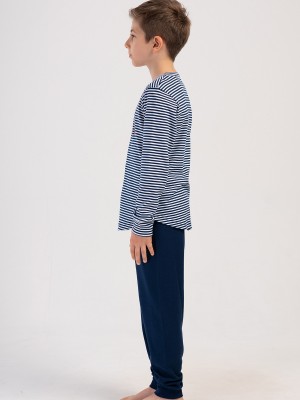 Kids' Boy Interlock Banny Pyjama Set Kids' Boy Interlock Banny Pyjama Set