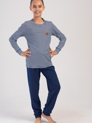 Kids' Girl Interlock Banny Pyjama Set Kids' Girl Interlock Banny Pyjama Set