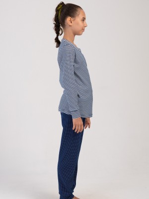Kids' Girl Interlock Banny Pyjama Set Kids' Girl Interlock Banny Pyjama Set
