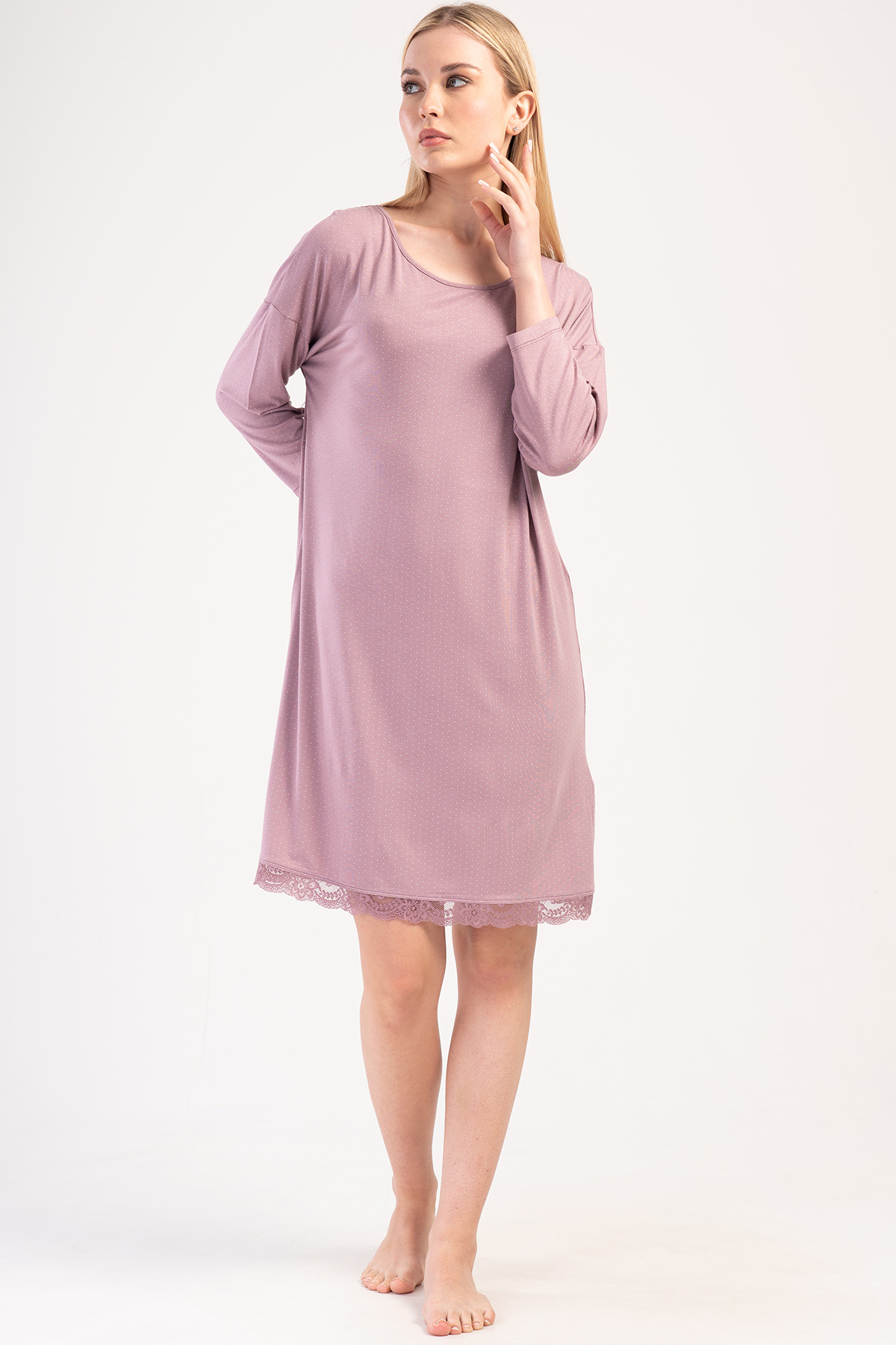 Woman Lycra Viscon Wide Collar Niva Tunic Woman Lycra Viscon Wide Collar Niva Tunic