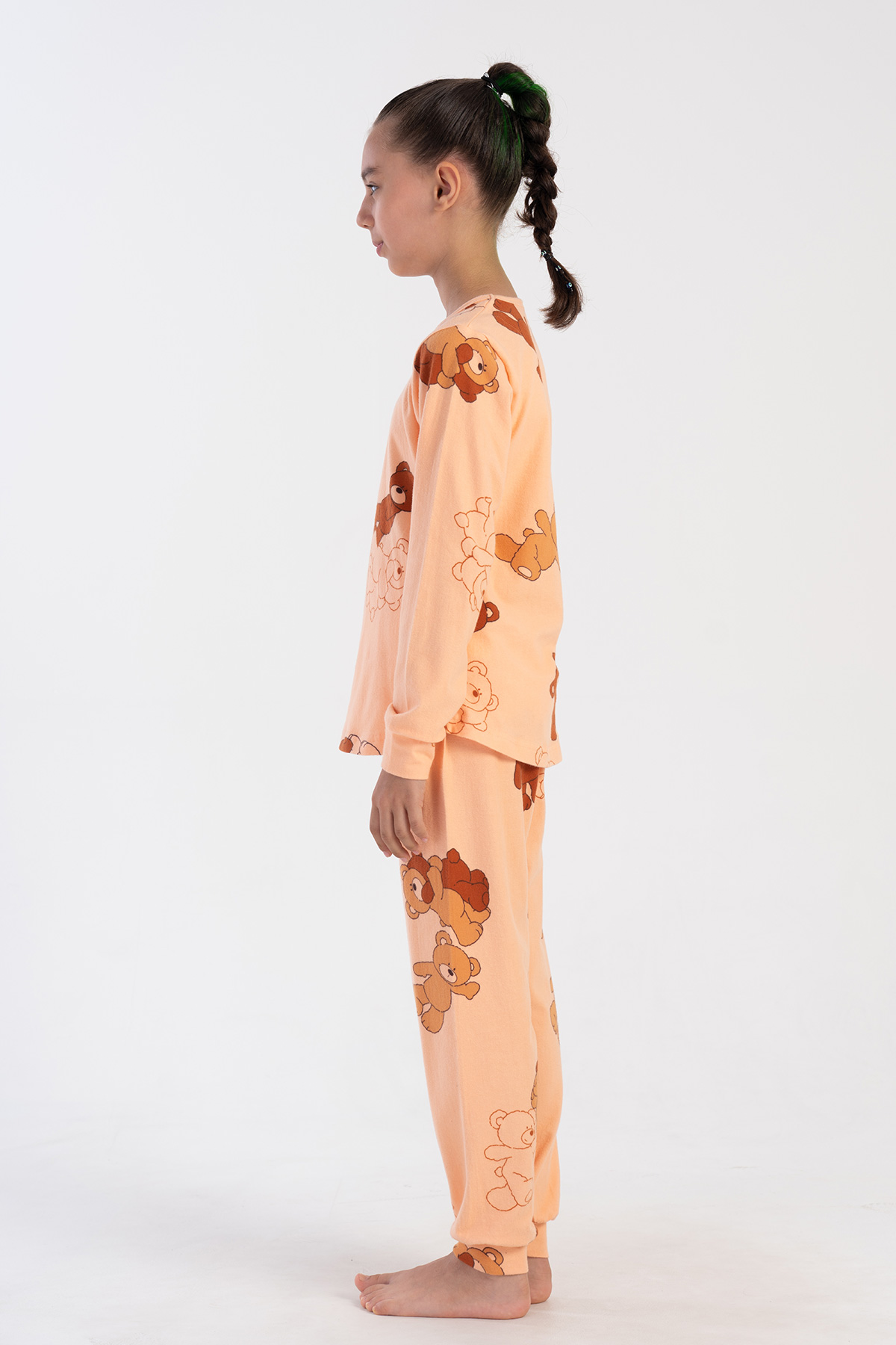 Kids' Girl Lycra Supreme Little Bear Pyjama Set Kids' Girl Lycra Supreme Little Bear Pyjama Set