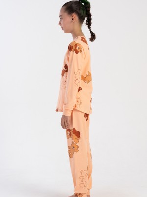 Kids' Girl Lycra Supreme Little Bear Pyjama Set Kids' Girl Lycra Supreme Little Bear Pyjama Set