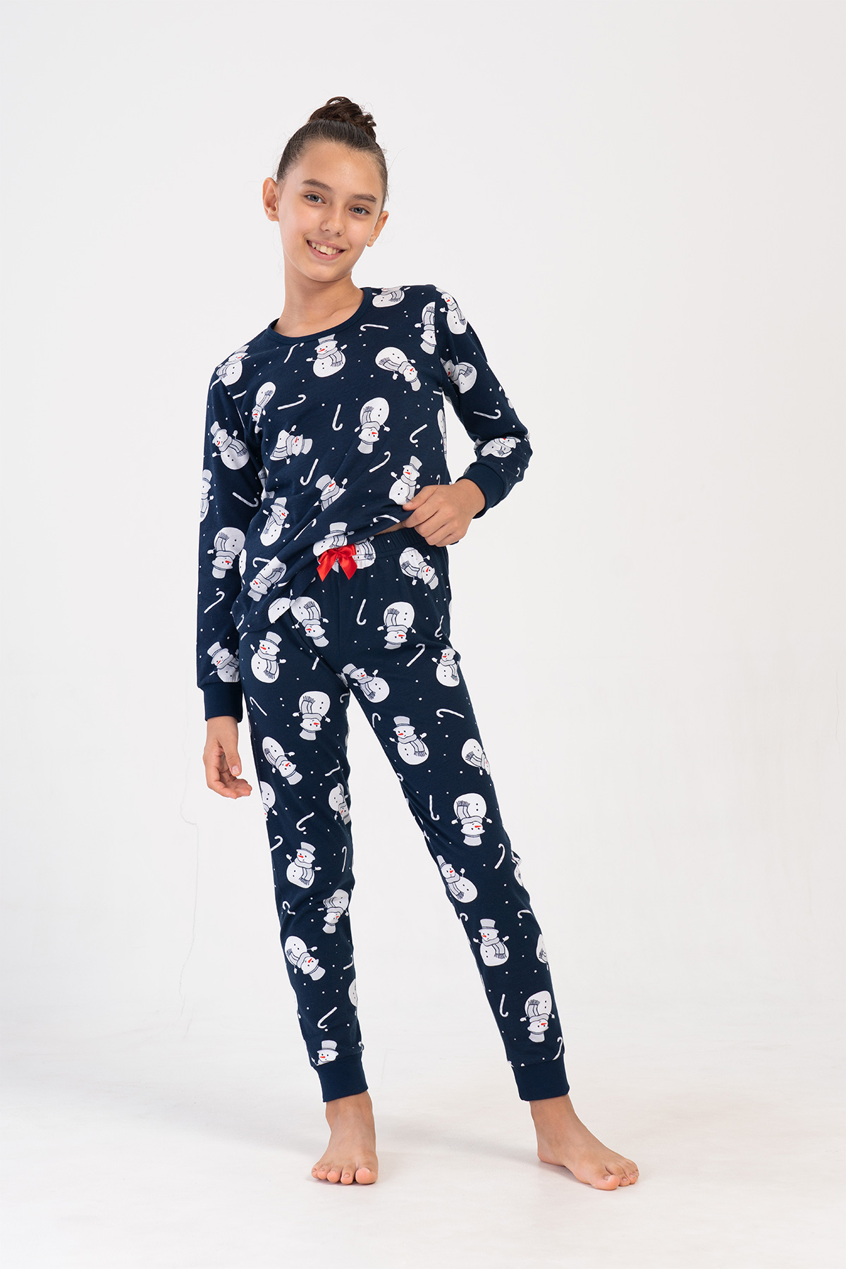 Kids' Girl Lycra Supreme Christmas Tight Pyjama Set Kids' Girl Lycra Supreme Christmas Tight Pyjama Set
