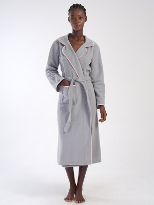 Woman Celie Fleece Dressing Gown Woman Celie Fleece Dressing Gown