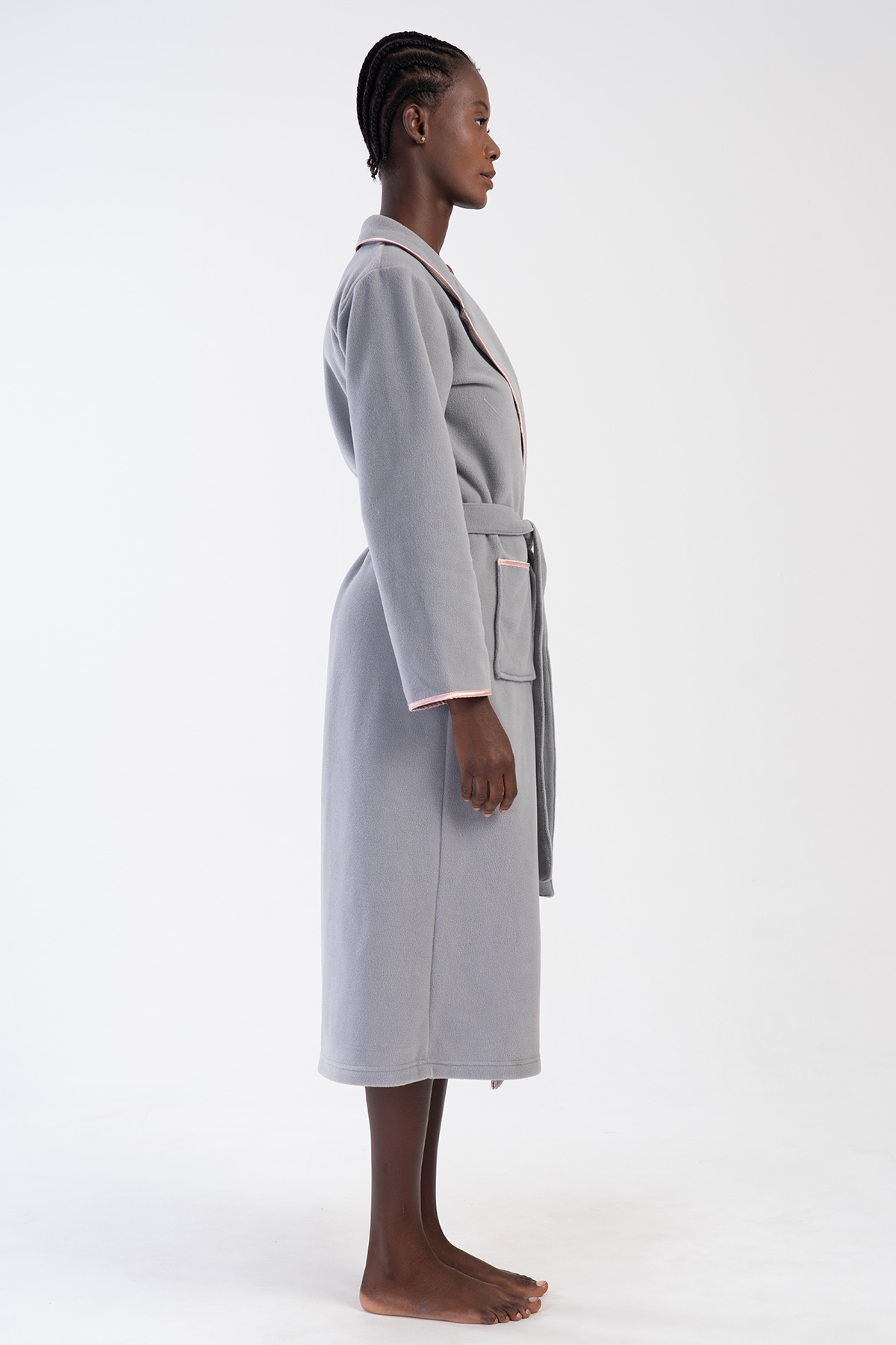 Woman Celie Fleece Dressing Gown Woman Celie Fleece Dressing Gown