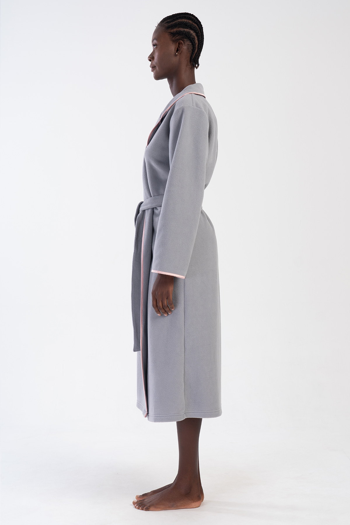 Woman Celie Fleece Dressing Gown Woman Celie Fleece Dressing Gown