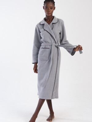Woman Celie Fleece Dressing Gown Woman Celie Fleece Dressing Gown