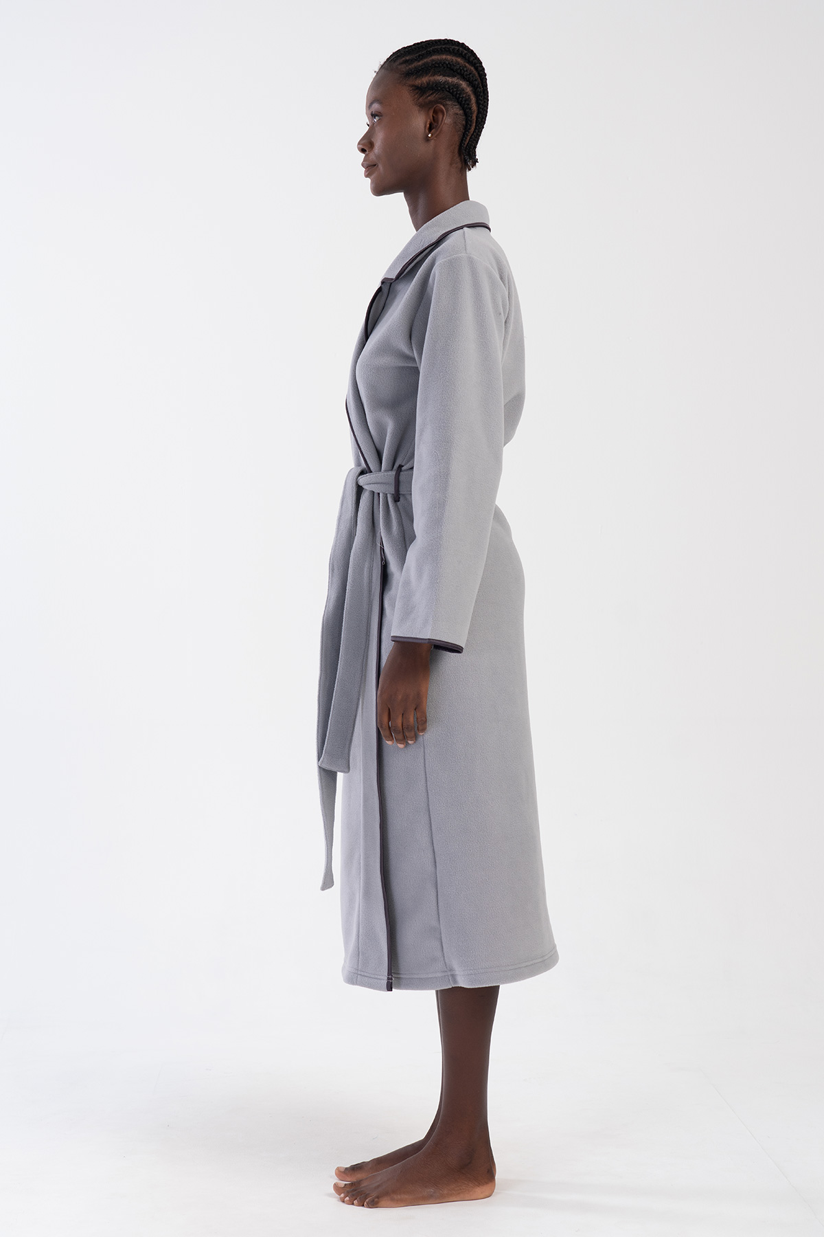 Woman Celie Fleece Dressing Gown Woman Celie Fleece Dressing Gown