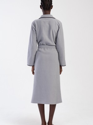 Woman Celie Fleece Dressing Gown Woman Celie Fleece Dressing Gown