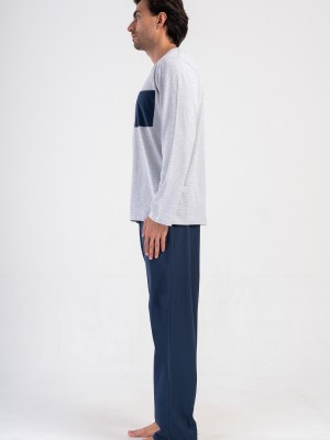 Man Supreme Tena Pocket Detail Pyjama Set Man Supreme Tena Pocket Detail Pyjama Set