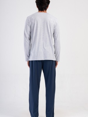 Man Supreme Tena Pocket Detail Pyjama Set Man Supreme Tena Pocket Detail Pyjama Set