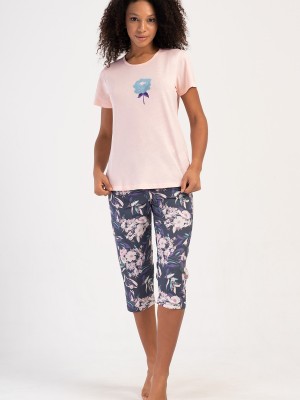 Woman Supreme Flory Capri Set Woman Supreme Flory Capri Set