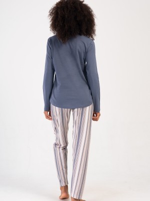 Woman Supreme Big Size Mesta Pyjama Set Woman Supreme Big Size Mesta Pyjama Set