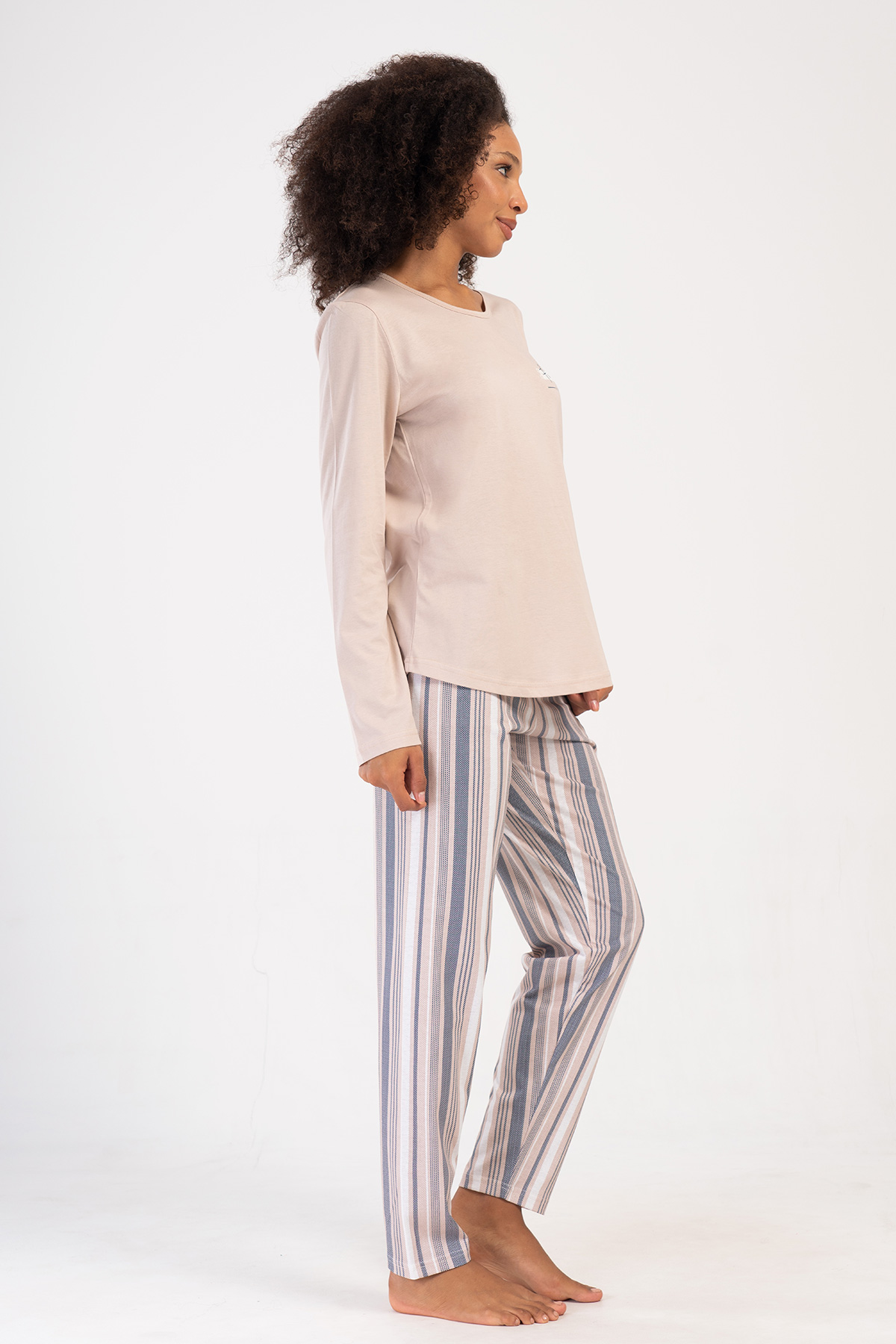 Woman Supreme Big Size Mesta Pyjama Set Woman Supreme Big Size Mesta Pyjama Set
