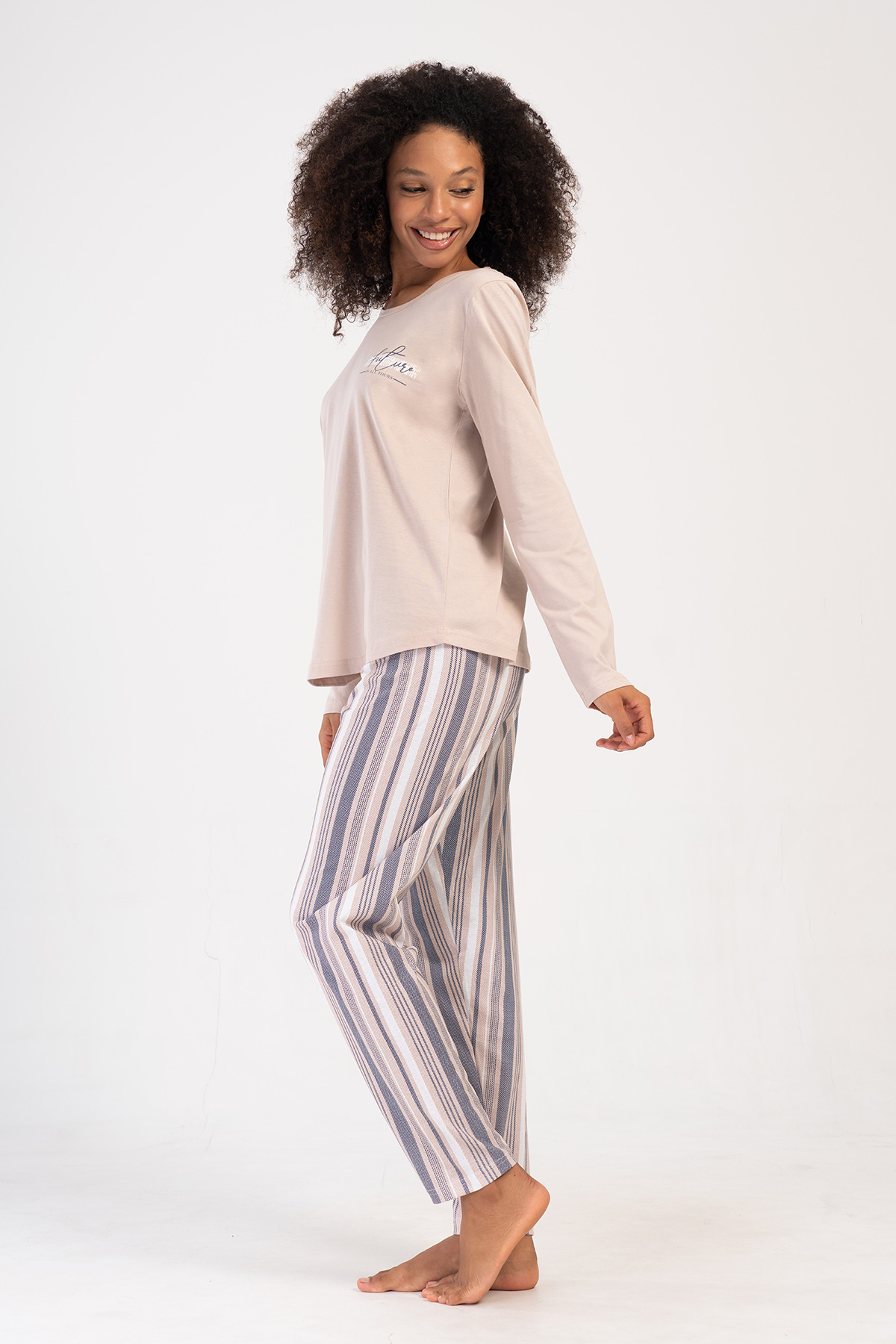 Woman Supreme Big Size Mesta Pyjama Set Woman Supreme Big Size Mesta Pyjama Set
