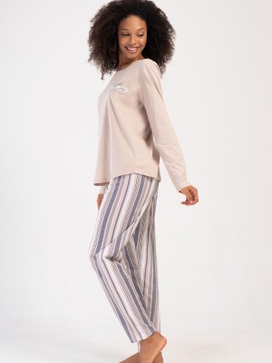 Woman Supreme Big Size Mesta Pyjama Set Woman Supreme Big Size Mesta Pyjama Set