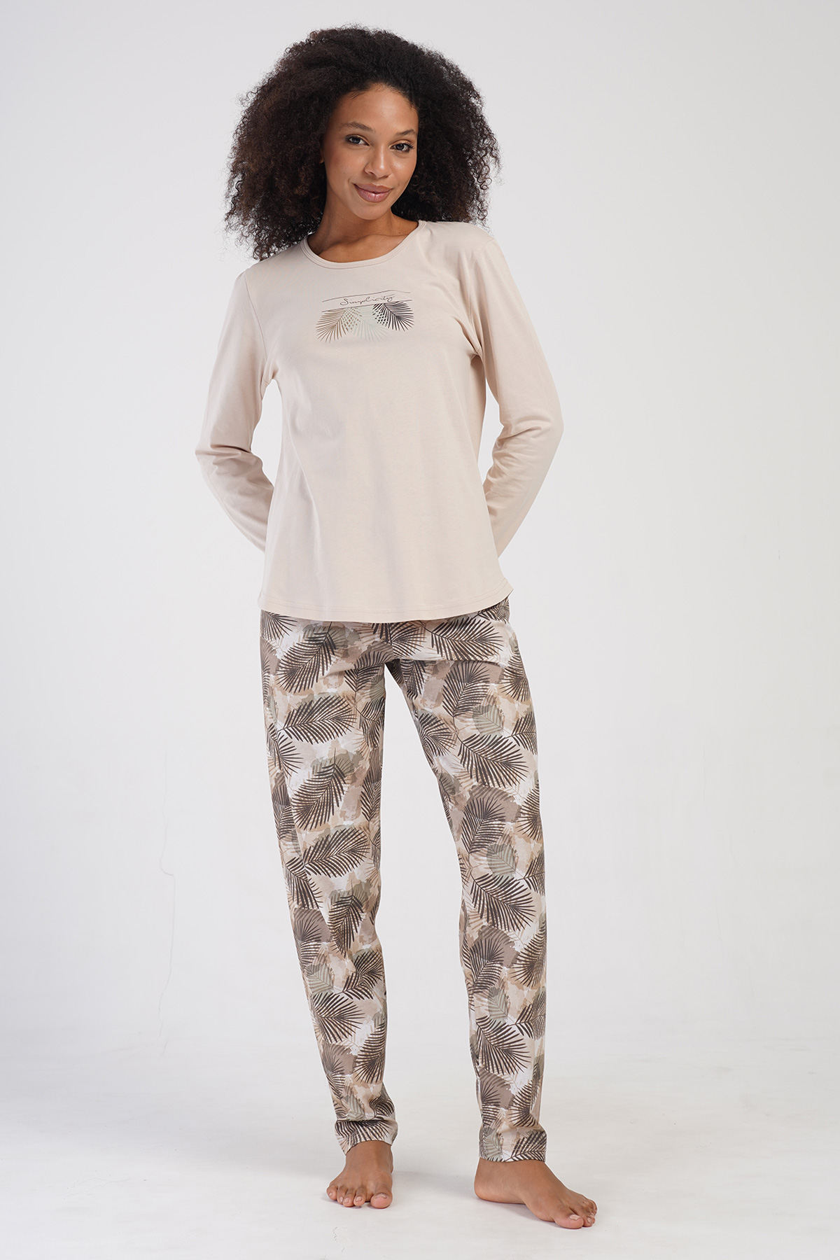 Woman Supreme Big Size Yela Pyjama Set Woman Supreme Big Size Yela Pyjama Set
