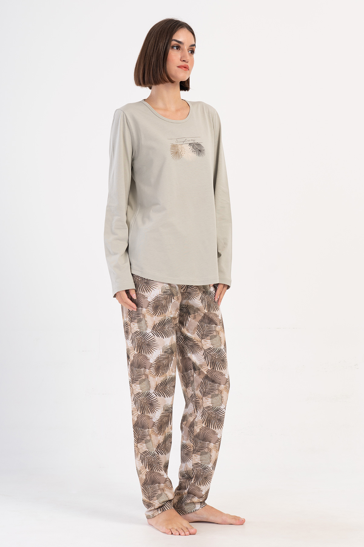 Woman Supreme Big Size Yela Pyjama Set Woman Supreme Big Size Yela Pyjama Set