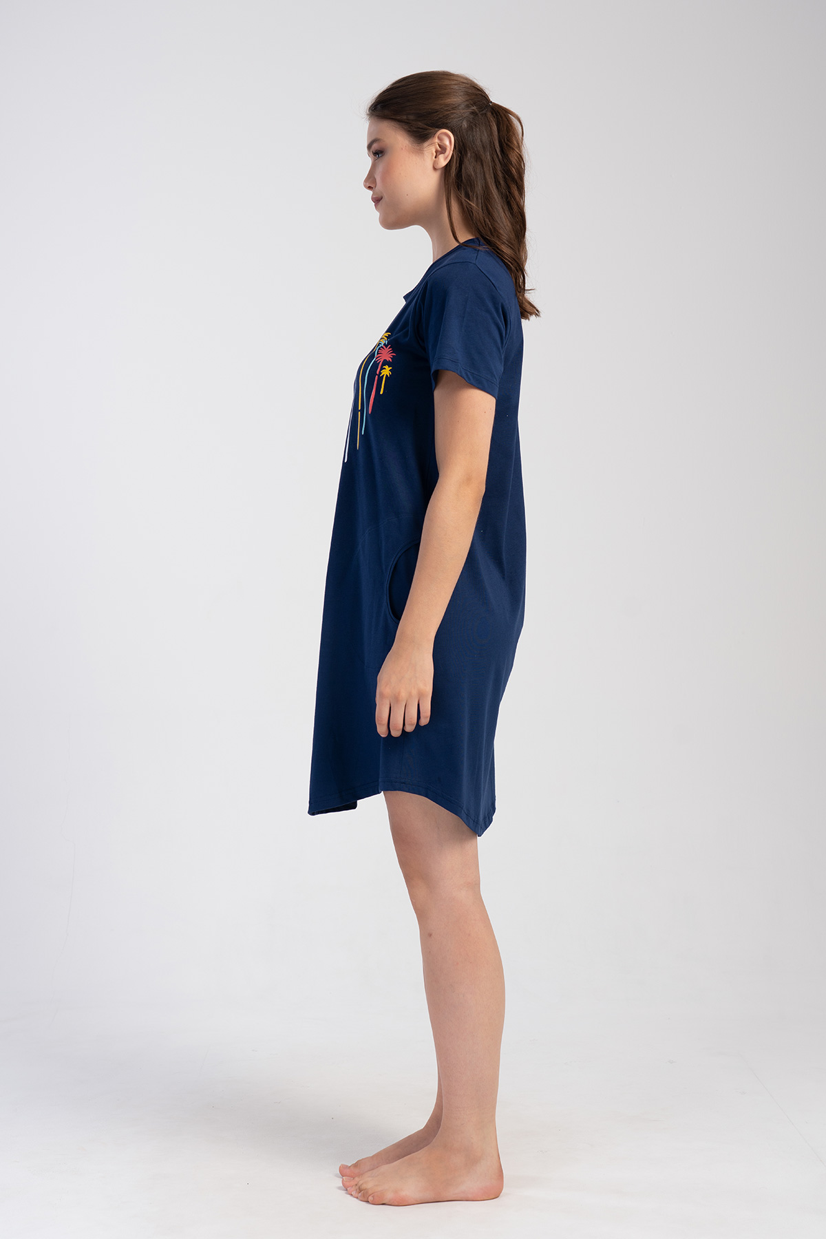 Woman Supreme Nelly Big Size Pocket Detail Tunic Woman Supreme Nelly Big Size Pocket Detail Tunic