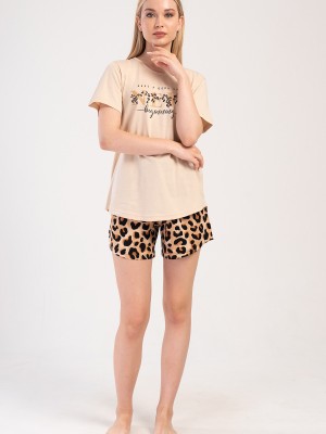 Woman Supreme Leopard Short Set Woman Supreme Leopard Short Set