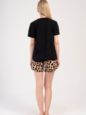 Woman Supreme Leopard Short Set Woman Supreme Leopard Short Set