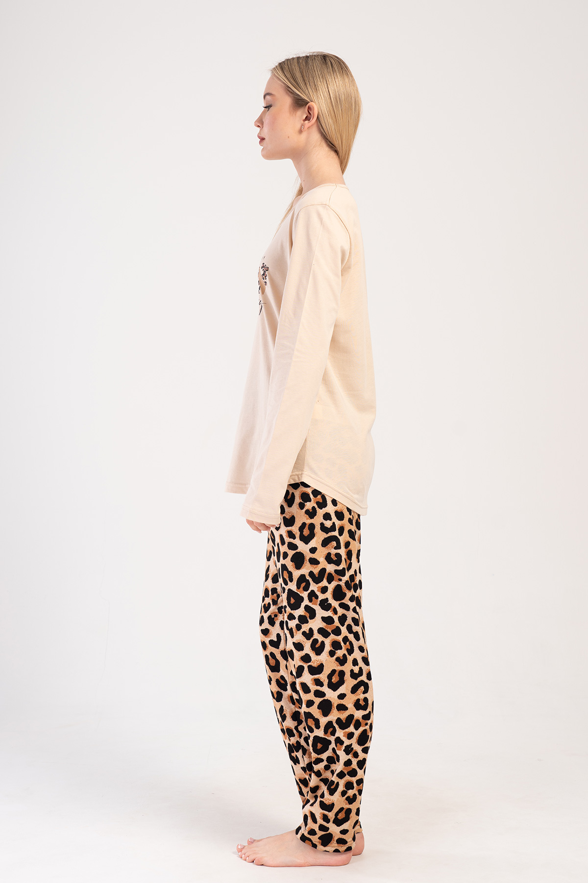 Woman Leopard Supreme Pyjama Set Woman Leopard Supreme Pyjama Set