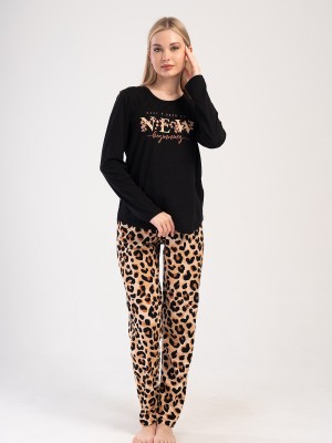 Woman Leopard Supreme Pyjama Set Woman Leopard Supreme Pyjama Set