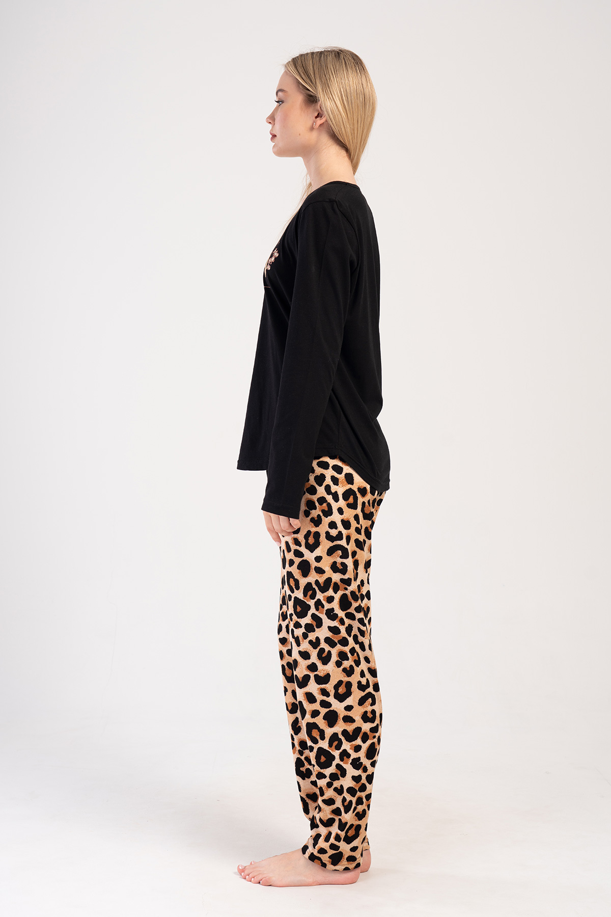 Woman Leopard Supreme Pyjama Set Woman Leopard Supreme Pyjama Set