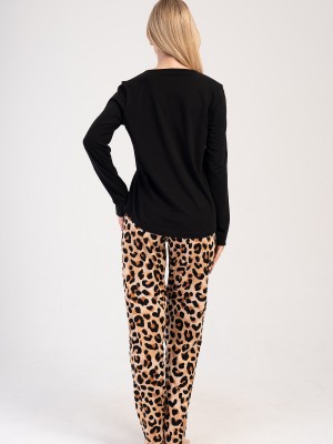 Woman Leopard Supreme Pyjama Set Woman Leopard Supreme Pyjama Set