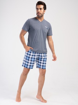Man Supreme Berra V Neck Short Set Man Supreme Berra V Neck Short Set