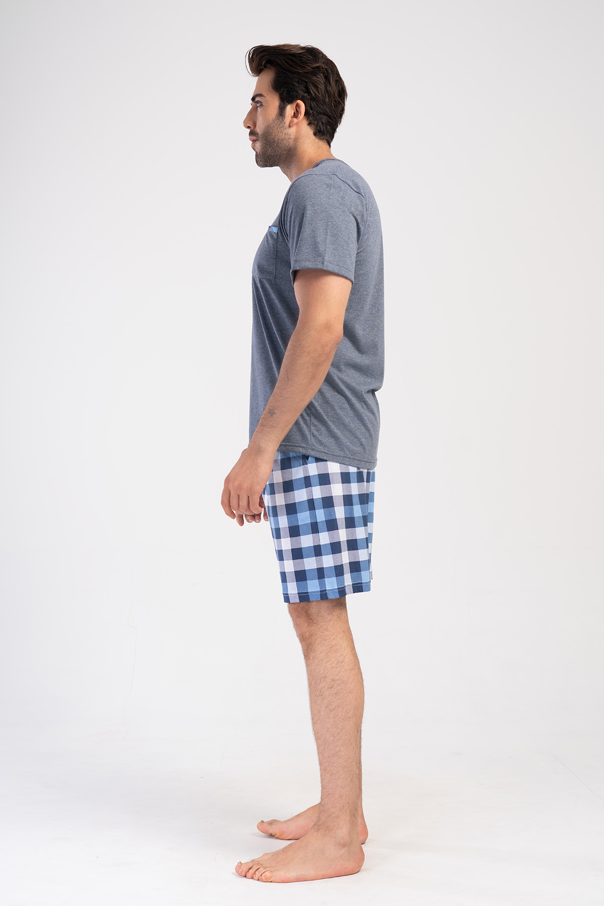 Man Supreme Berra V Neck Short Set Man Supreme Berra V Neck Short Set