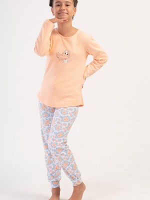 Kids' Girl Interlock Jena Pyjama Set Kids' Girl Interlock Jena Pyjama Set