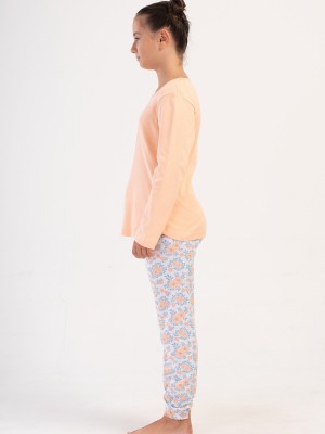 Kids' Girl Interlock Jena Pyjama Set Kids' Girl Interlock Jena Pyjama Set