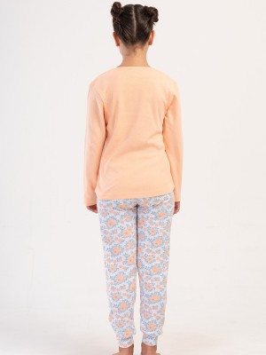 Kids' Girl Interlock Jena Pyjama Set Kids' Girl Interlock Jena Pyjama Set