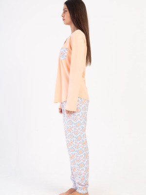 Woman Interlock Jase Pyjama Set Woman Interlock Jase Pyjama Set
