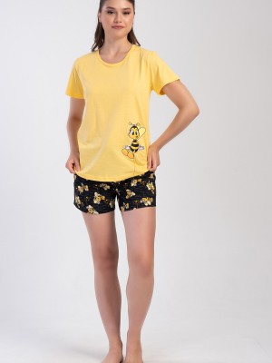Woman Supreme Beer Pattern Short Set Woman Supreme Beer Pattern Short Set