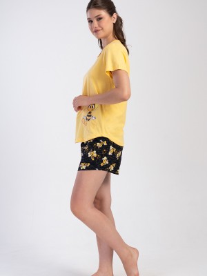 Woman Supreme Beer Pattern Short Set Woman Supreme Beer Pattern Short Set